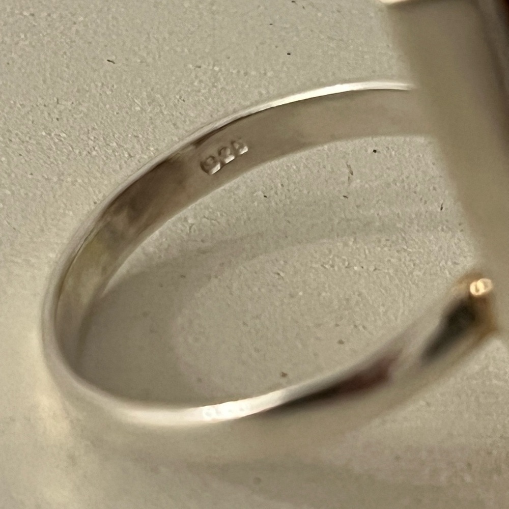 925 Solid Sterling Silver Crazy Lace Agate Gemsto… - image 5